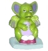 Pocket Dragon - Drache auf Kissen - zum Schließen ins Bild klicken