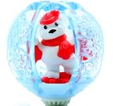 2019 Witzige Weihnachtswirbler - Eisbär mit BPZ - zum Schließen ins Bild klicken