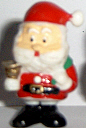 Die fröhlichen Weihnachtsmänner - mit Glocke - zum Schließen ins Bild klicken