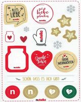 Nutella 2019 - Weihnachten - 3 Stück Stickerbogen - zum Schließen ins Bild klicken