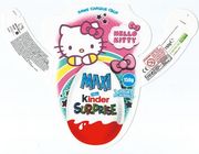 2018 Frankreich Ostern 150g Ü-Ei - Hello Kitty - zum Schließen ins Bild klicken
