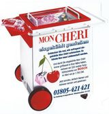 Mon Chéri 1999 - Gewinnspiel-Flyer Party-Kühlschrank - zum Schließen ins Bild klicken