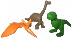 2022 Dinosauria - 3 Figuren + 1 BPZ - zum Schließen ins Bild klicken