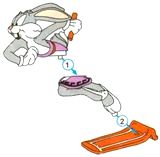 2004 Joy - BAL Looney Tunes - Bugs Bunny as Staffelläufer - zum Schließen ins Bild klicken